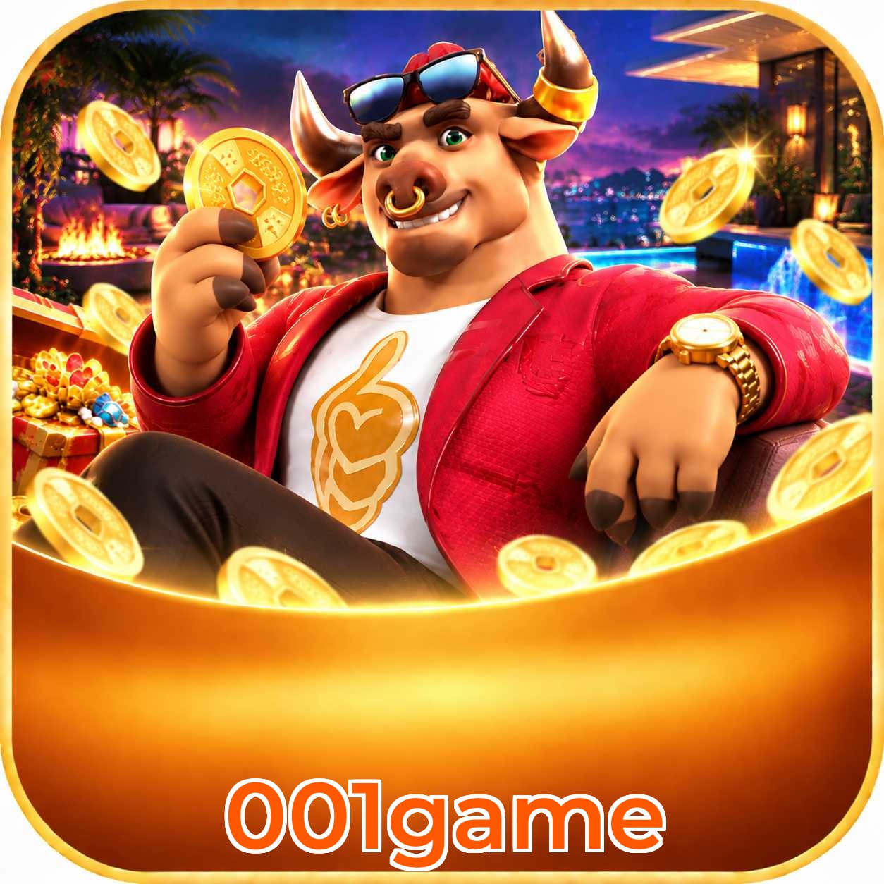 Catálogo de slots da 001game com RTP médio de 96,52%