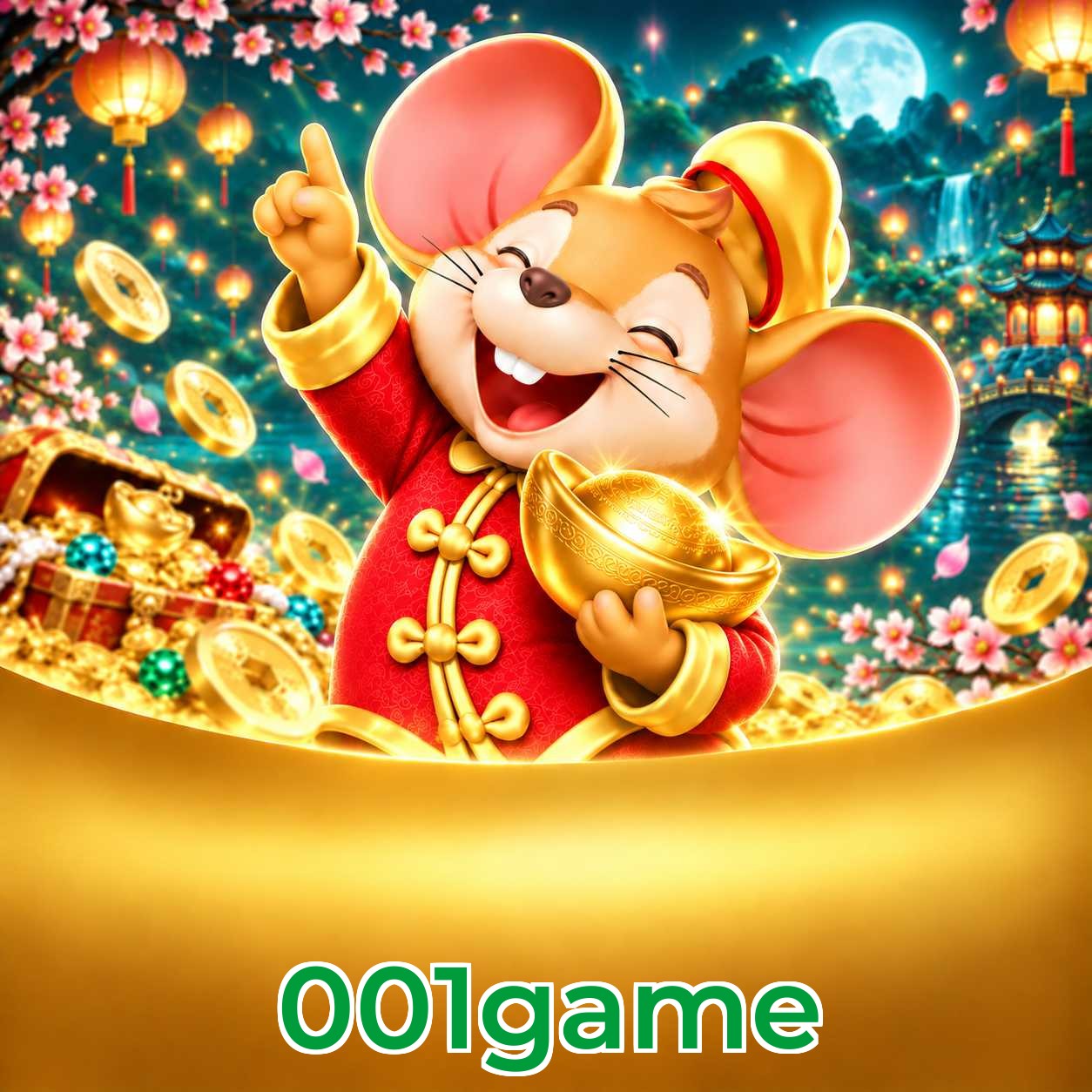 Aplicativo 001game para Android e iOS com interface completa